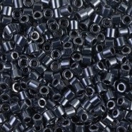 Miyuki delica beads 8/0 - Opaque gunmetal DBL-1